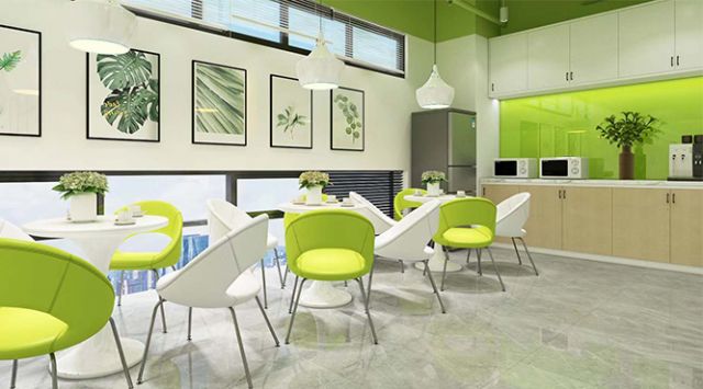 办公室装修中如何设计出氛围感与实用性并存的茶水间？